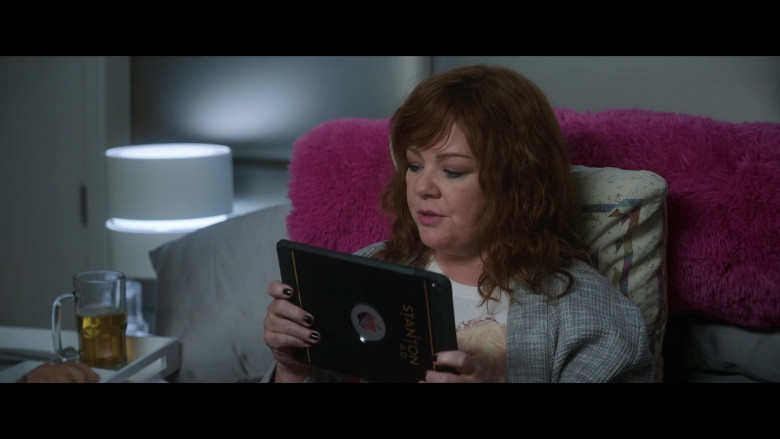 Apple iPad Tablet of Melissa McCarthy as Lydia Berman in Thunder Force (2)
