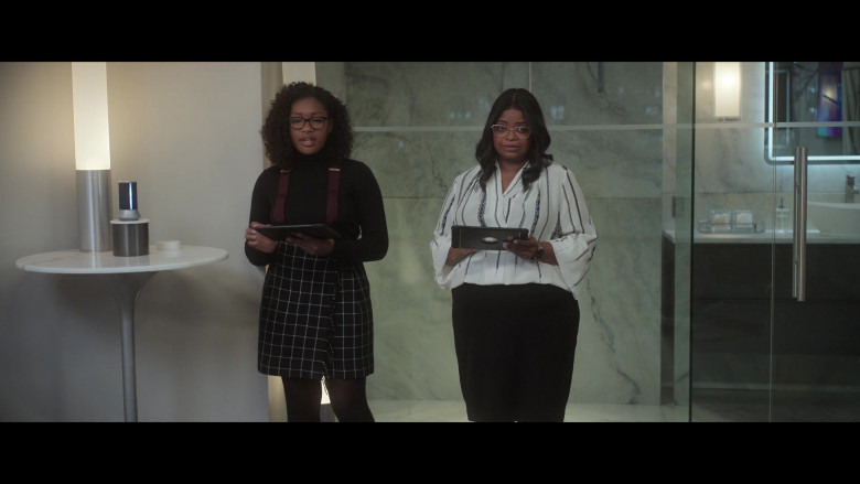 Apple iPad Tablet of Octavia Spencer as Emily Stanton in Thunder Force (2)