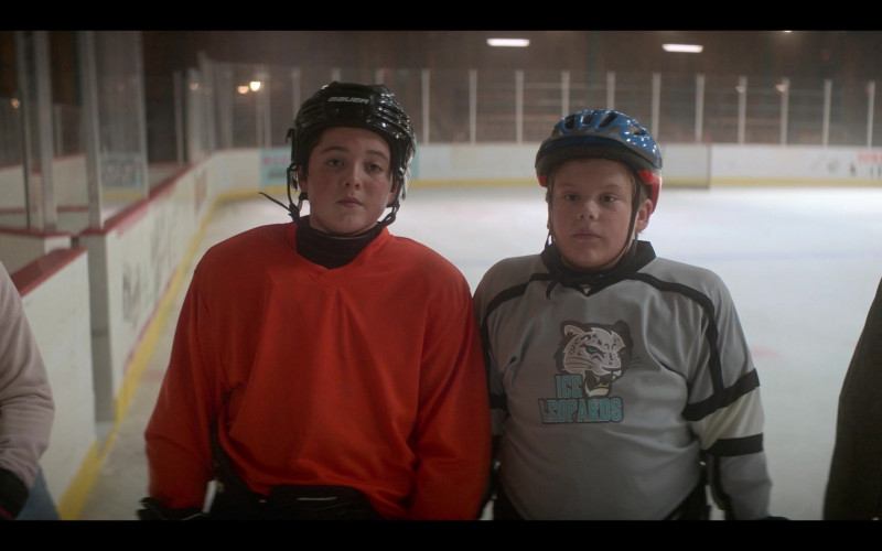 Bauer Hockey Helmet Worn by Brady Noon as Evan Morrow in The Mighty Ducks Game Changers S01E02 Dusters (2021)