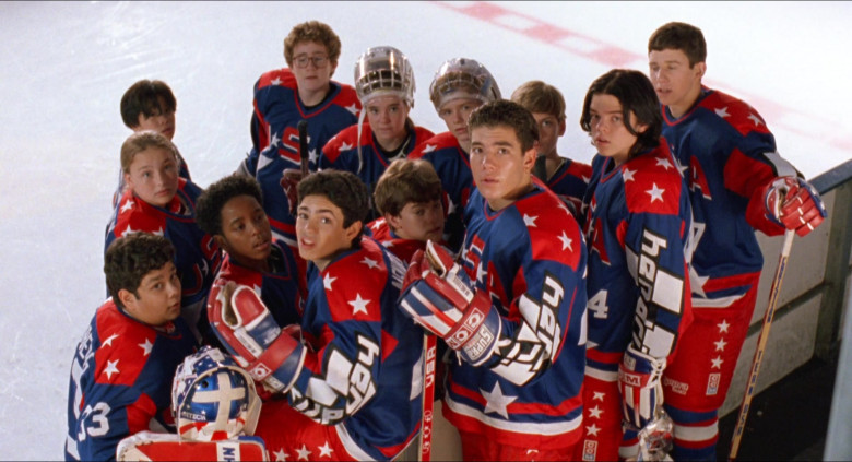 CCM Hockey Gloves in D2 The Mighty Ducks 1994 (2)