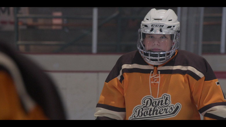 CCM Hockey Helmet Worn by Maxwell Simkins as Nick Gaines in The Mighty Ducks Game Changers S01E02 Dusters (2021)