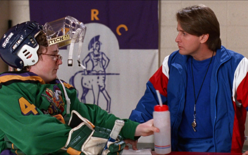 CCM Hockey Helmet and Itech Shield in D2 The Mighty Ducks (1)