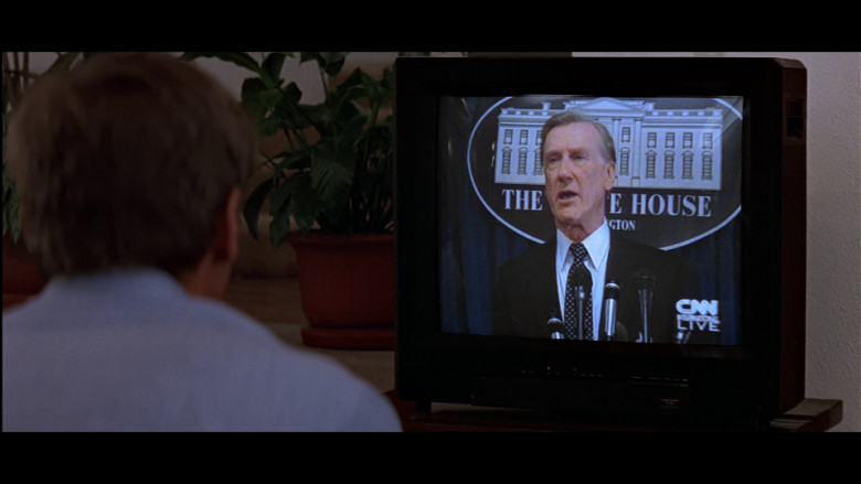 CNN Television Channel in Clear and Present Danger (1994)