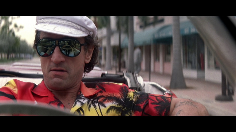 Carrera 5565 Sunglasses Of Robert De Niro As Max Cady In Cape Fear (1991)