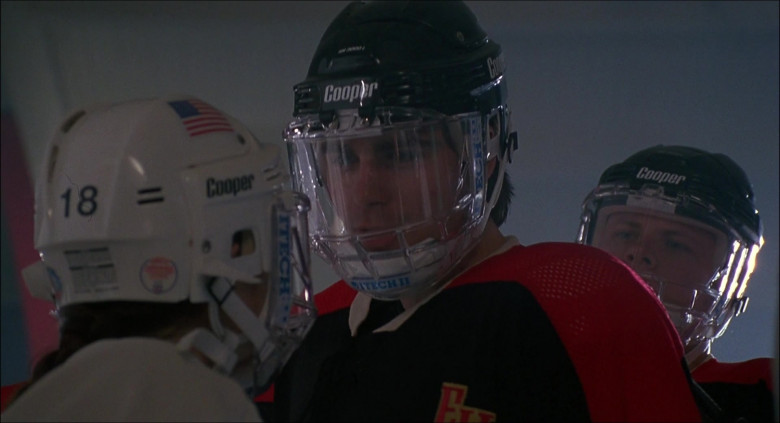 Cooper Hockey Helmets and Itech Face Shields in D3 The Mighty Ducks 3 Movie (11)