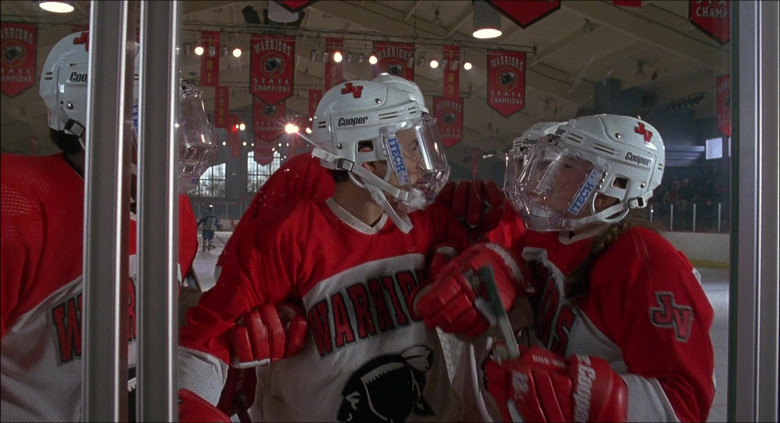 Cooper Hockey Helmets and Itech Face Shields in D3 The Mighty Ducks 3 Movie (4)