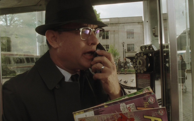 DC Flash Comics Held by Tom Hanks as FBI Agent Carl Hanratty in Catch Me If You Can (1)