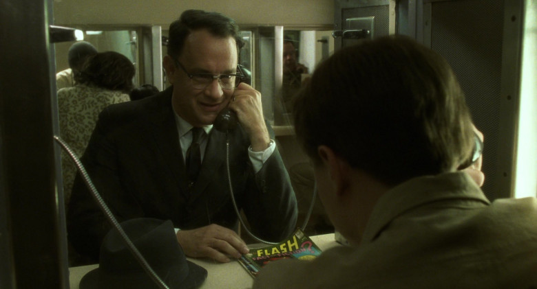DC Flash Comics Held by Tom Hanks as FBI Agent Carl Hanratty in Catch Me If You Can (2)