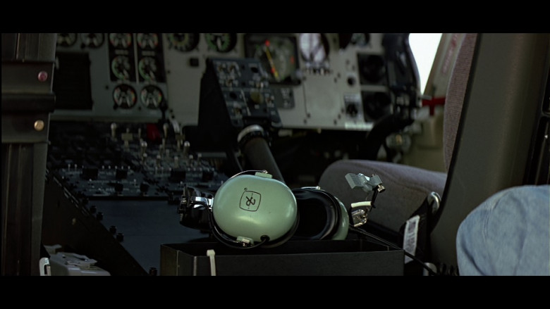 David Clark aviation headset in Clear and Present Danger (1994)