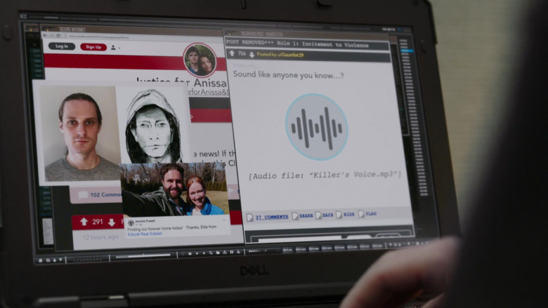 Dell Laptop in FBI Most Wanted S02E11 Obstruction (2021)
