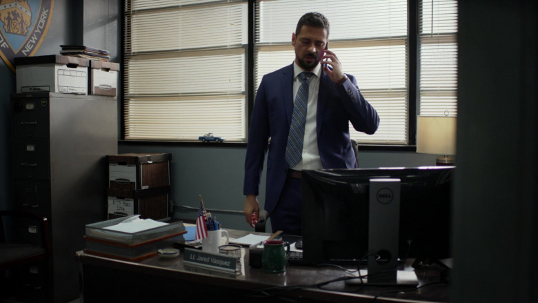 Dell Monitor Used by J. R. Ramirez as Jared Vasquez in Manifest S03E05 Water Landing (2021)