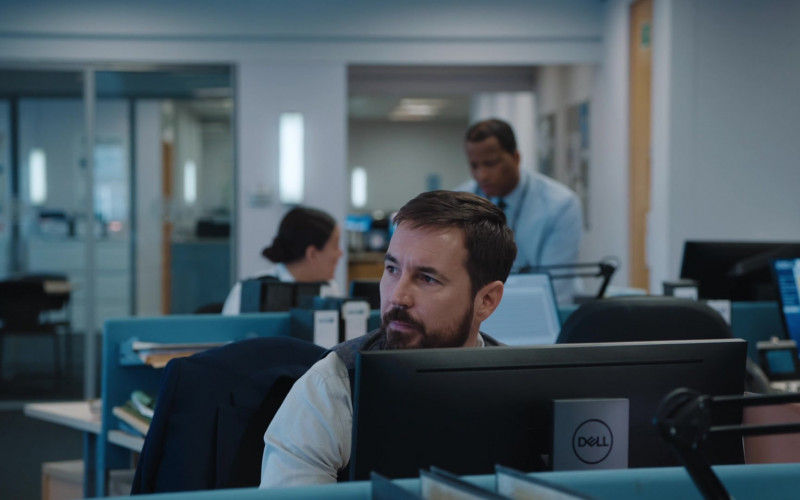 Dell PC Monitors in Line of Duty S06E04 TV Show 2021 (4)