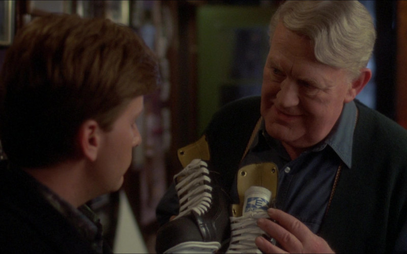 Easton Ice Hockey Skates Held by Actor in The Mighty Ducks (1992)