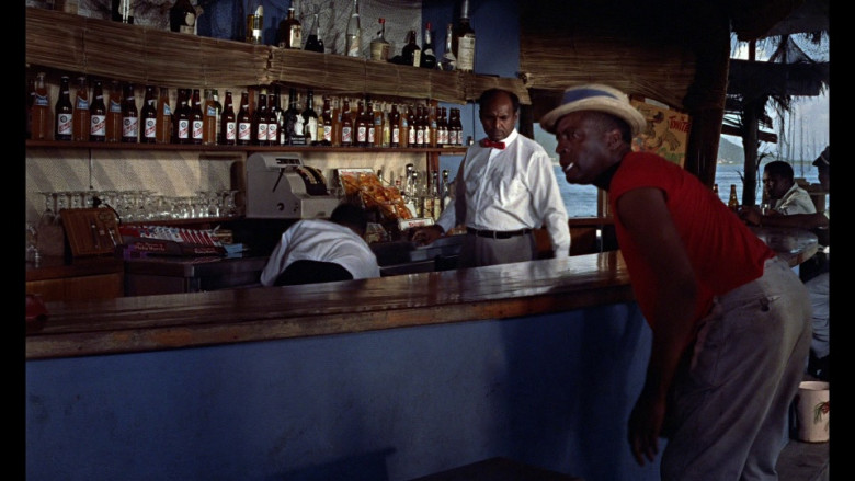 Fanta Soda, Red Stripe Beer, Philip Morris Cigarettes in Dr. No (1962)