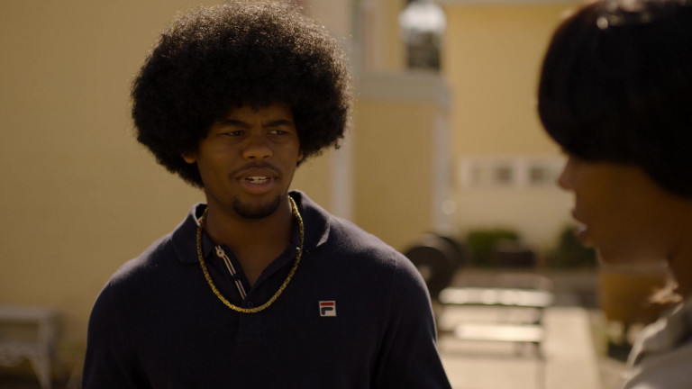 Fila Long Sleeved Shirt Of Isaiah John As Leon Simmons In Snowfall