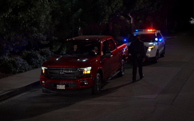 Ford-150 Red Pickup Truck in United States of Al S01E01 Pilot (2021)