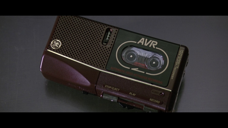 General Electric (GE) AVR Portable Tape Player in Cape Fear (1991)
