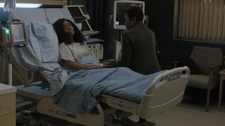 Hill-Rom Hospital Bed in 9-1-1 Lone Star S02E09 (2)