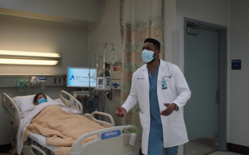 Hill Rom Medical Bed in New Amsterdam S03E08 Catch (2021)