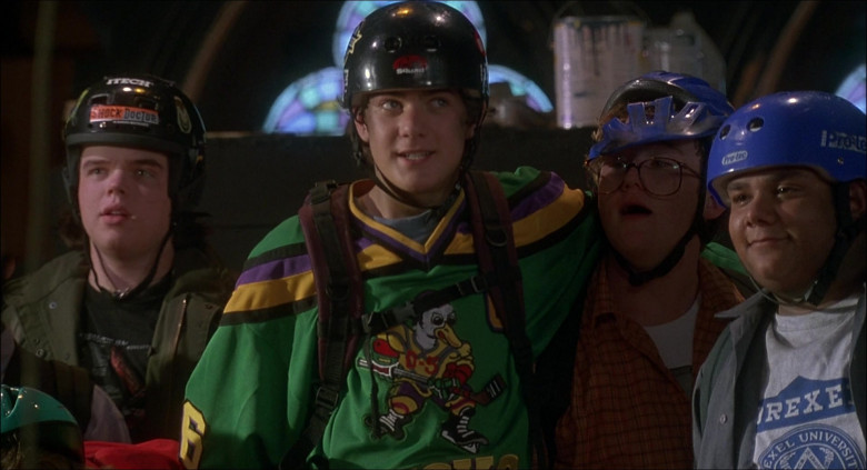 Itech Helmet of Elden Henson as Fulton Reed in D3 The Mighty Ducks (1996)