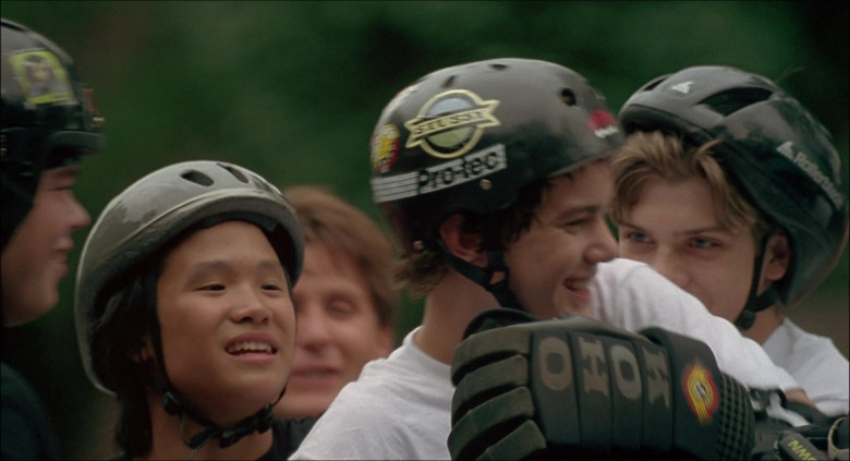 Koho Hockey Glove and Pro-Tec Helmet in D3 The Mighty Ducks (1996)