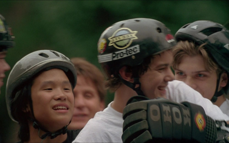 Koho Hockey Glove and Pro-Tec Helmet in D3 The Mighty Ducks (1996)