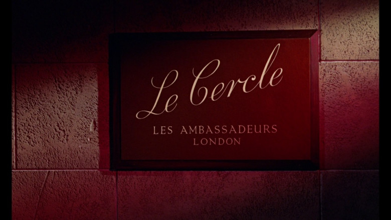 Les Ambassadeurs Exclusive Luxury Casino – Club in Mayfair London in Dr. No (1962)