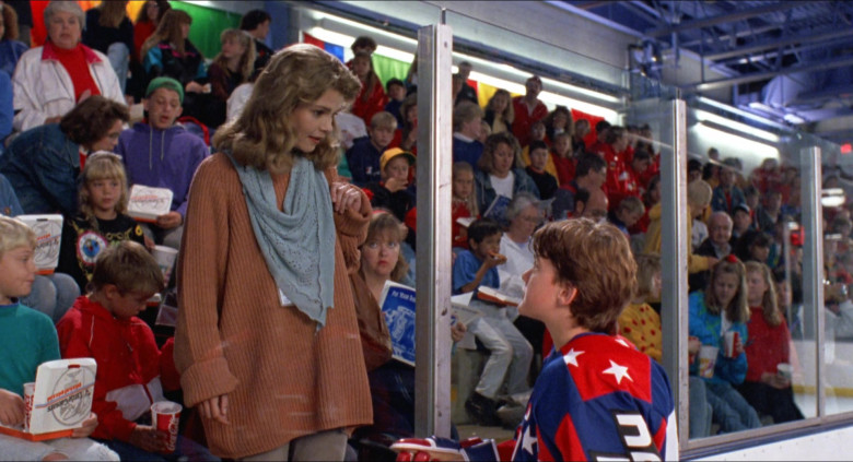 Little Caesars Pizzas and Coca-Cola Drink in D2 The Mighty Ducks (1994)