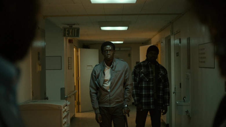 Members Only Jacket of Damson Idris as Franklin Saint in Snowfall S04E09 TV Show (2)