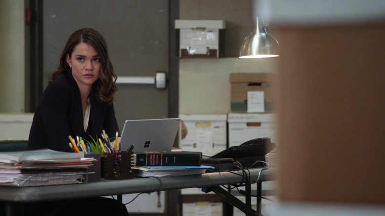 Microsoft Surface Laptop Used by Maia Mitchell as Callie Adams Foster in Good Trouble S03E08 TV Show 2021 (3)
