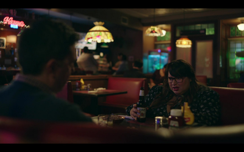 Miller Lite Beer Enjoyed by Jana Schmieding as Reagan Wells in Rutherford Falls S01E01 Pilot (1)