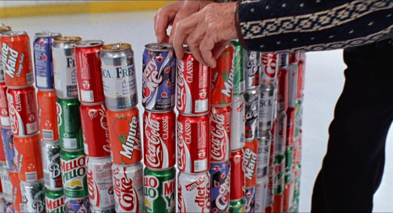 Minute Maid, Coca-Cola, Fresca, Barq's, Diet Coke, Mello Yello, Cherry Coke in D2 The Mighty Ducks (1)