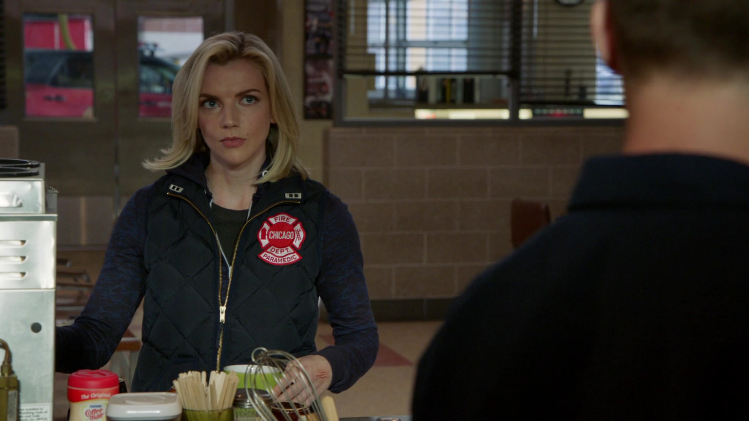 Nestle Coffee Mate Coffee Creamer In Chicago Fire S09e11 A Couple Hundred Degrees 2021