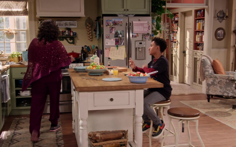 Nike Air Force 1 Low BHM Black History Month Sneakers of Cameron J. Wright as Mazzi McKellan in Family Reunion S03E07 (1)