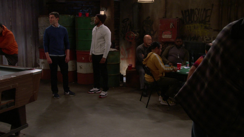 Nike Men’s Shoes of Max Greenfield as Dave in The Neighborhood S03E14 Welcome to the Hero (2021)