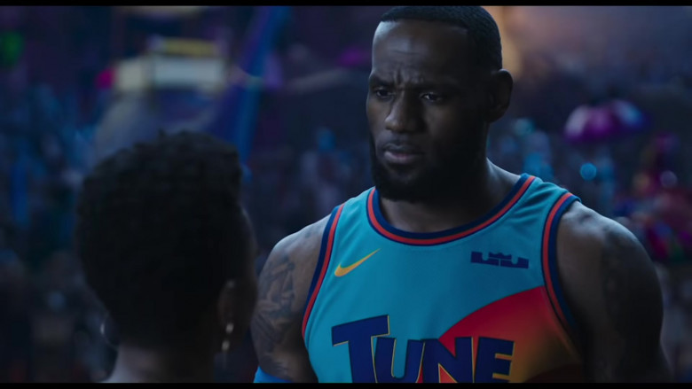Nike ‘Tune Squad' Basketball Team Jersey Worn by LeBron James in Space Jam 2 Movie (1)