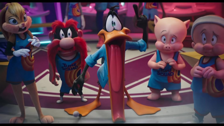 Nike ‘Tune Squad' Basketball Team Jerseys Worn by Looney Tunes Characters in Space Jam 2 Movie (2)