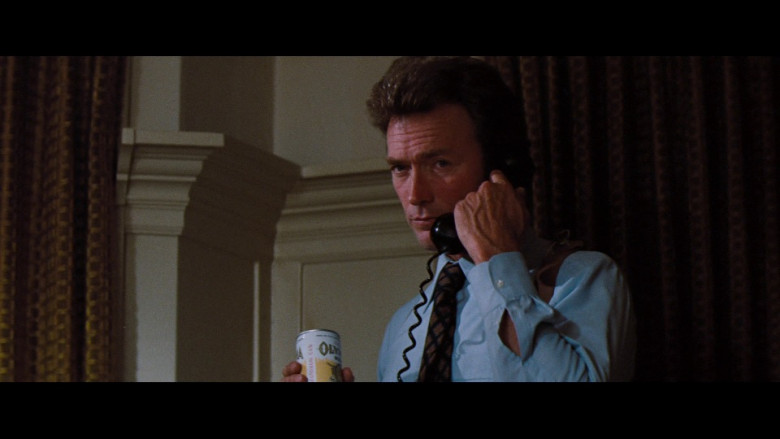 Olympia Beer Enjoyed by Clint Eastwood as SFPD Homicide Inspector Harry Callahan in Magnum Force 1973 Film (1)