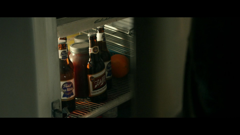 Pabst Blue Ribbon and Schlitz Beer Bottles in Them S01E08