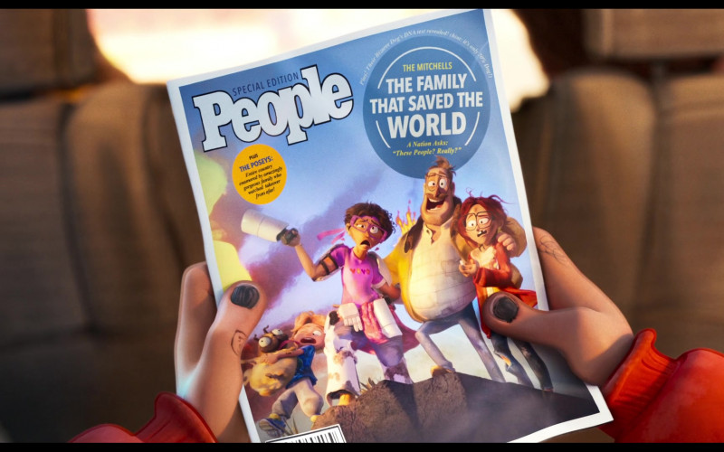 People Magazine in The Mitchells vs. the Machines (2021)