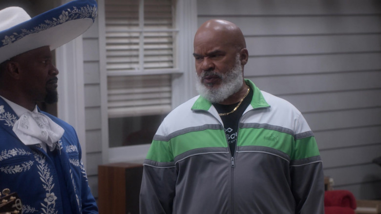 Puma Tracksuit of David Alan Grier as Pops Dixon in Dad Stop Embarrassing Me! S01E01 (3)