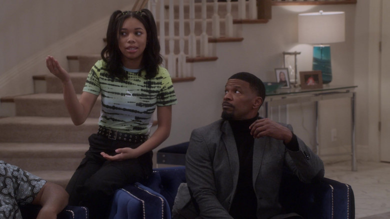 Puma Women's Tee of Kyla-Drew as Sasha in Dad Stop Embarrassing Me! S01E08 Netflix TV Show (3)