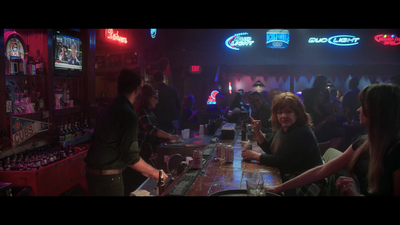 SPF Goose Island Beer Can, Bud Light and Icehouse Signs in Thunder Force (2021)