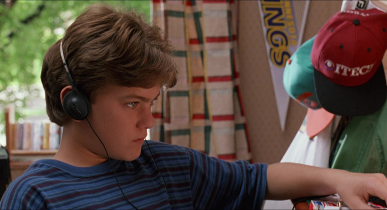 Sony Headphones of Joshua Jackson as Charlie Conway in D2 The Mighty Ducks (1994)