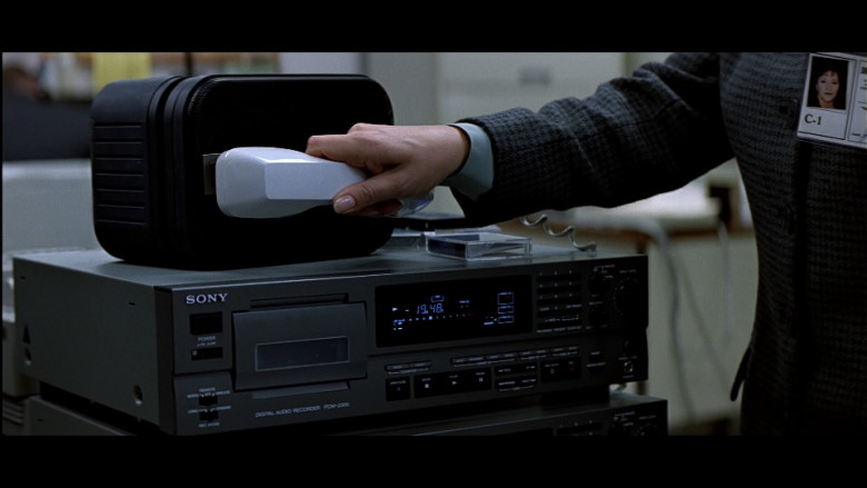 Sony PCM 2300 DAT Digital Audio Tape Recorder in Clear and Present Danger (1994)