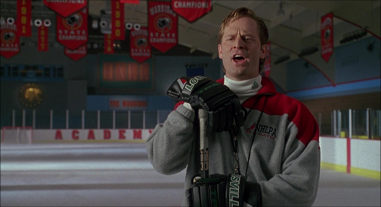 TPS Louisville Hockey Gloves of Jeffrey Nordling as Coach Ted Orion in D3 The Mighty Ducks 1996 (1)