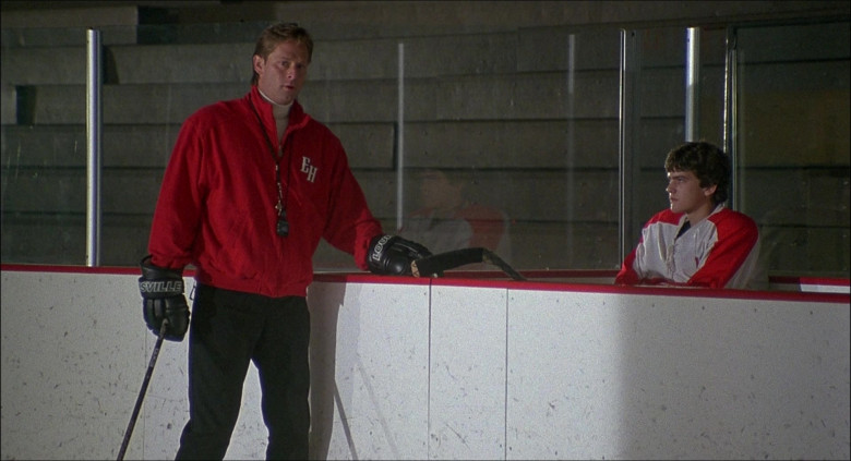 TPS Louisville Hockey Gloves of Jeffrey Nordling as Coach Ted Orion in D3 The Mighty Ducks 1996 (2)