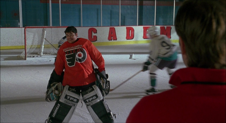 TPS Louisville Hockey Goalie Leg Pads of Shaun Weiss as Greg in D3 The Mighty Ducks (1996)