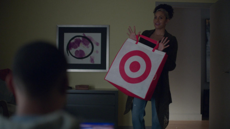 Target Store Bag in A Million Little Things S03E09 The Lost Sheep (2021)