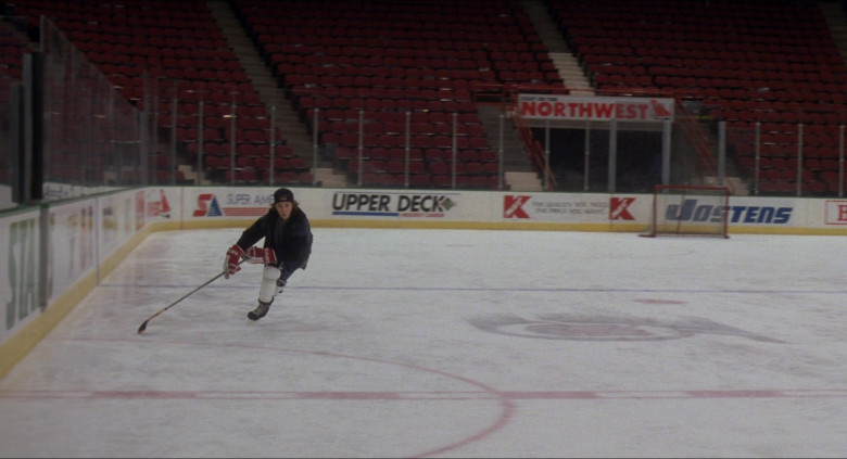 Upper Deck, Kmart, Jostens in The Mighty Ducks (1992)